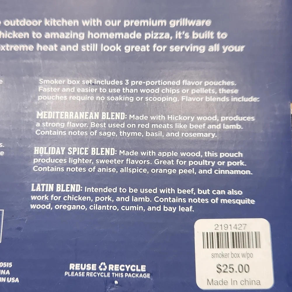 🎉Sur La Table Pro Ceramic Smoker Box